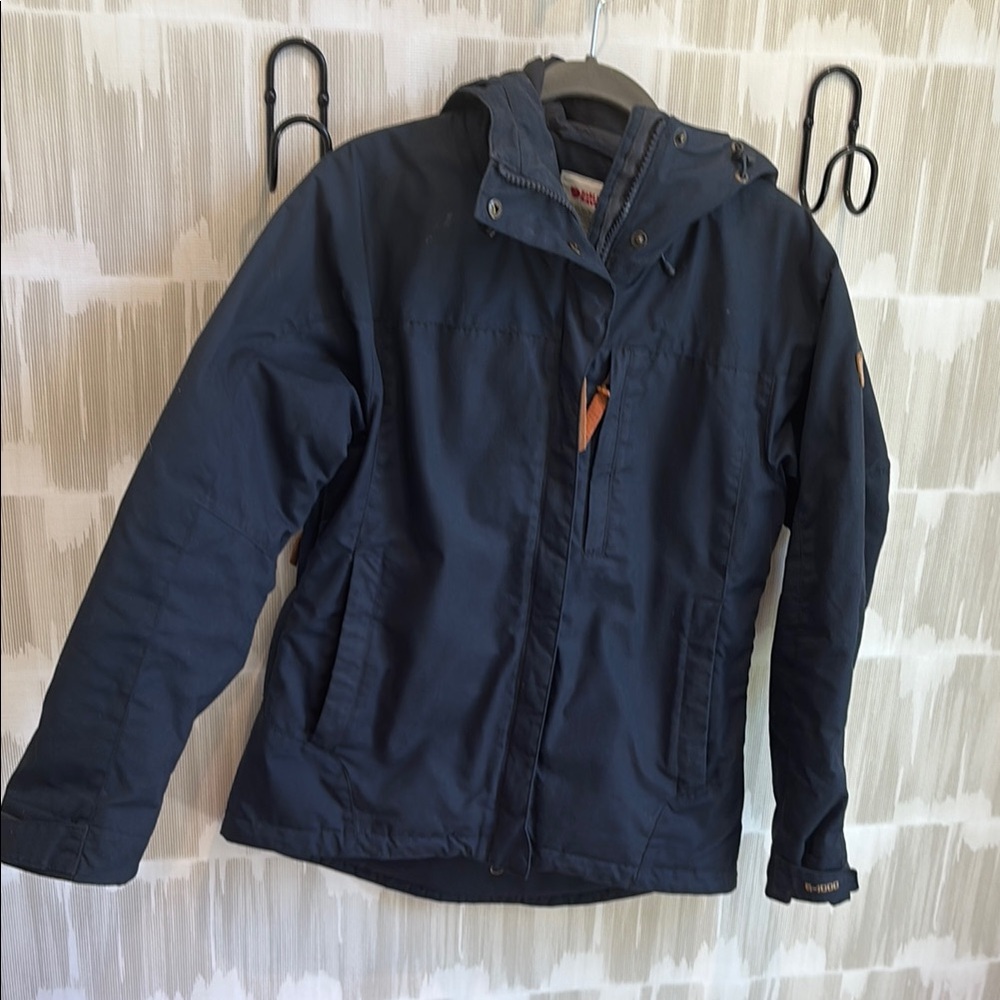 Fjallraven Blue Utility Jacket with Durable Design
